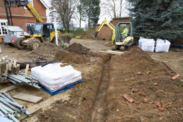 Drainage Ditch Digging in Asheville