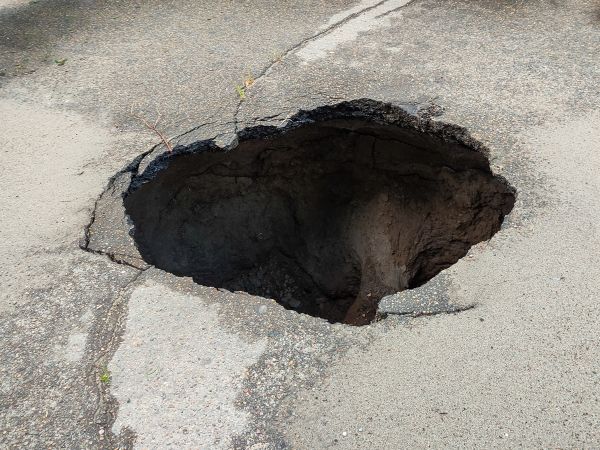Sinkhole Repair in Asheville
