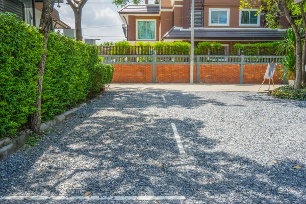 Parking Area Graveling in Asheville