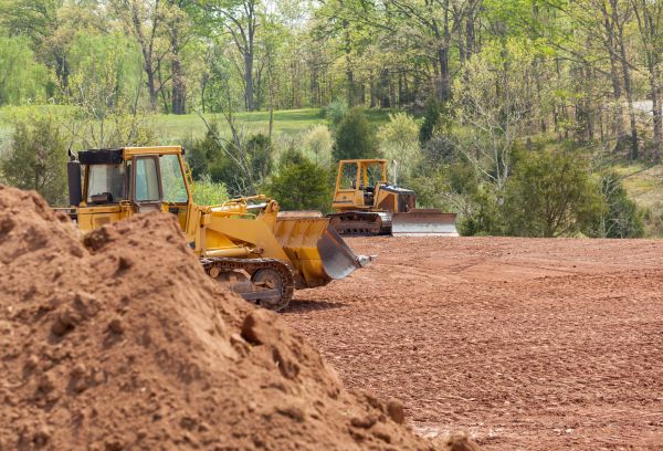Construction Site Excavation in Asheville
