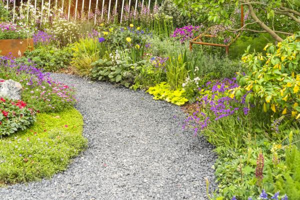 Granite Pathway Construction