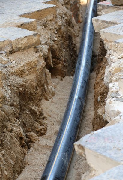 Drainpipe Trenching in Asheville