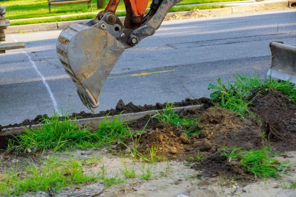 Cost of Sewer Line Trenching in Asheville