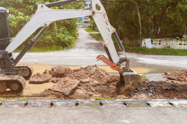 Cost of Water Line Excavation in Asheville