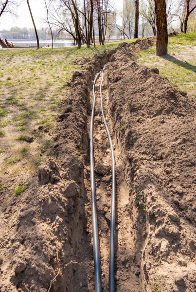 Irrigation Trenching in Asheville