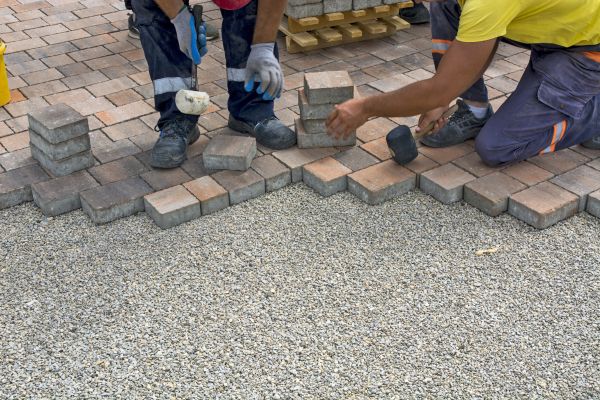 Stone Base Installation in Asheville
