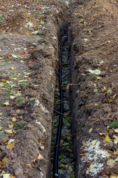 Cable Line Trenching in Asheville